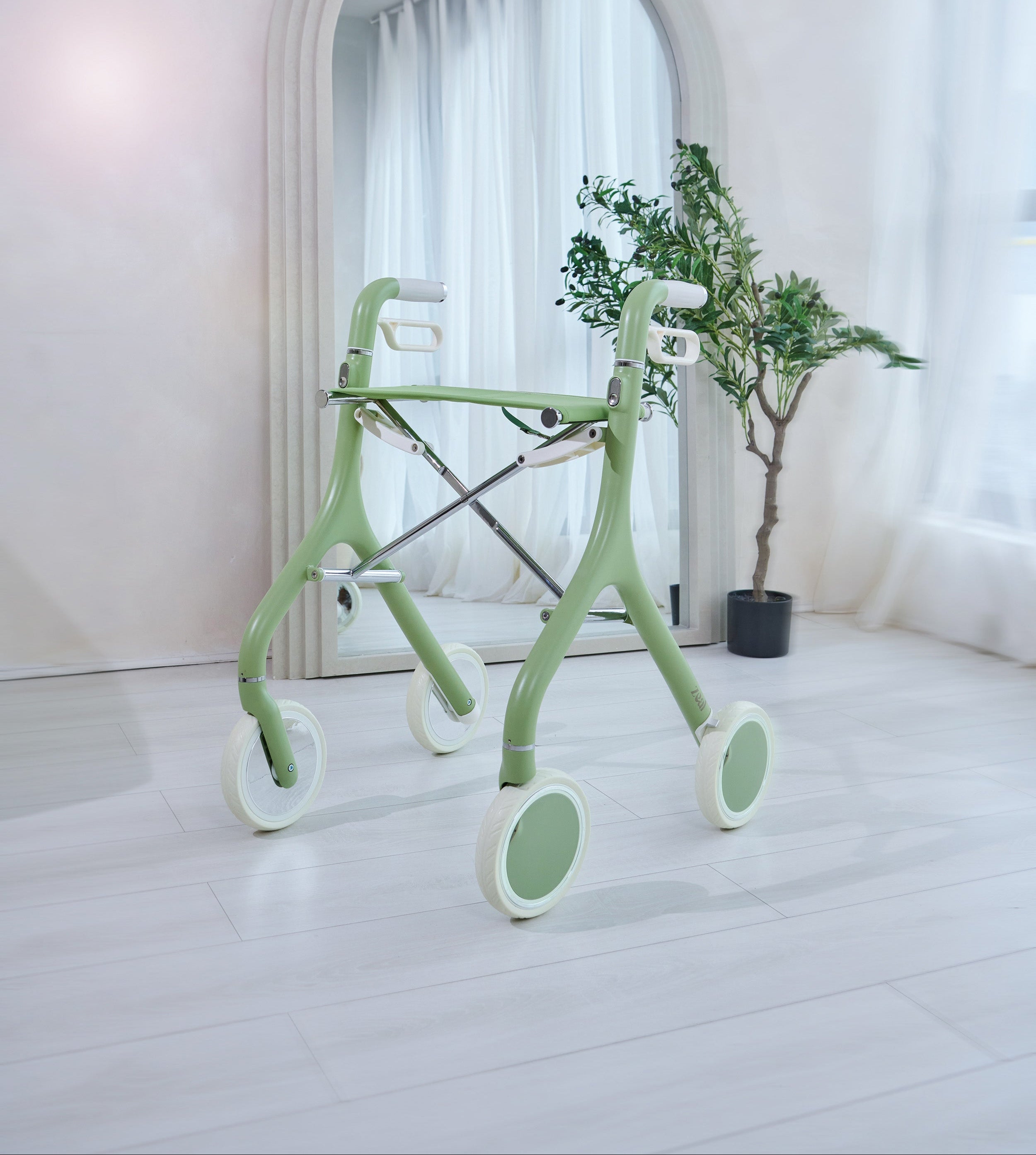 Zeal rollator walker with bag & backrest – Zeal Lifestyle™ Ltd