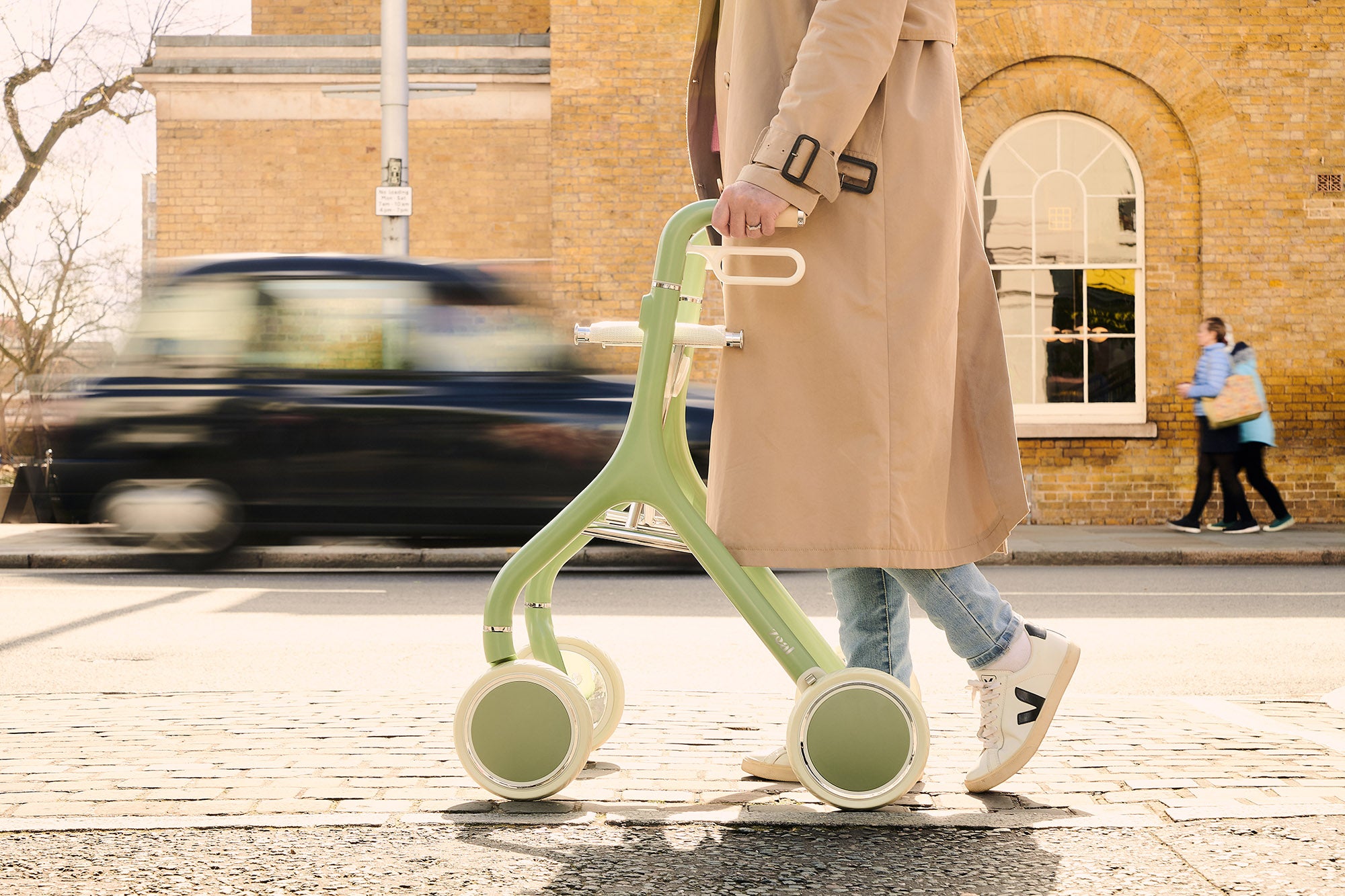 Zeal rollator walker with bag & backrest – Zeal Lifestyle™ Ltd